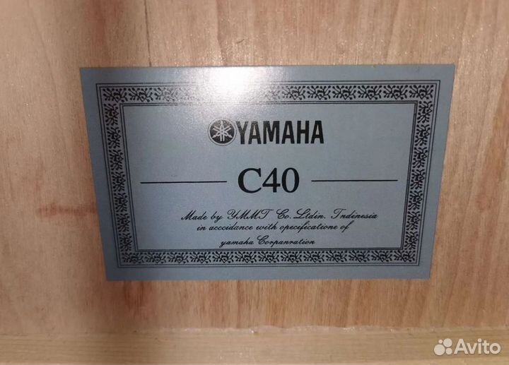 Гитара Yamaha c40 новая, отстроена. Магазин