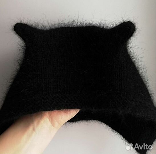 Шапка с ушками y2k