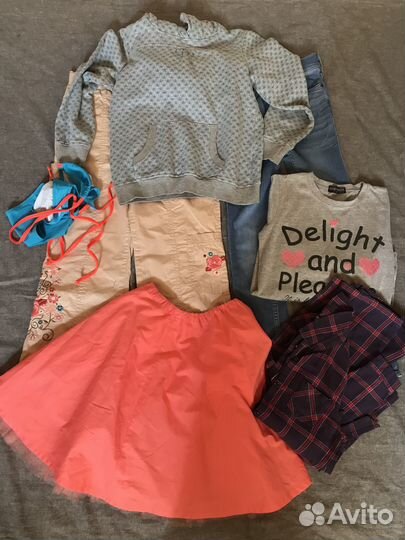 Пакет одежды на 134-140 лет