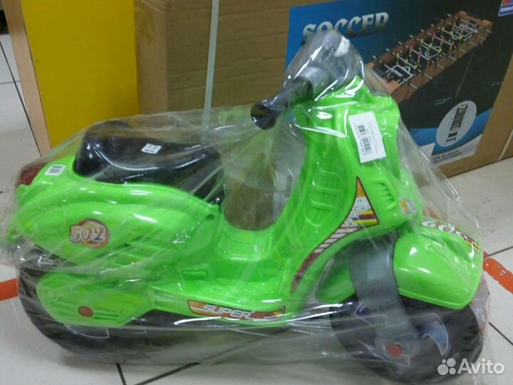Каталка-мотоцикл детский новый