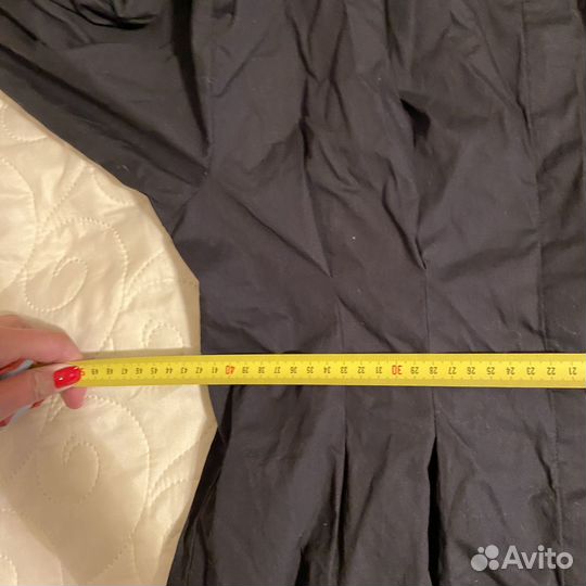 Платье-рубашка рукава фонарики