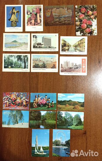 Календарики карманные