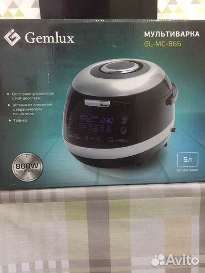 Новая мультиварка Gemlux GL-MC-865