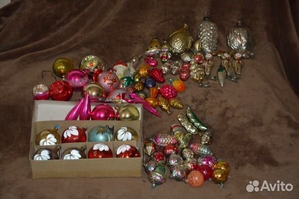 Елочные игрушки СССР