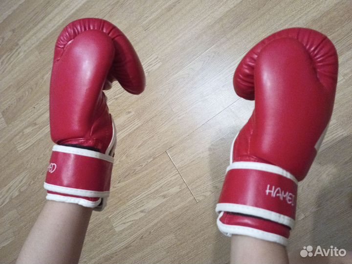 Боксерские перчатки 6 oz