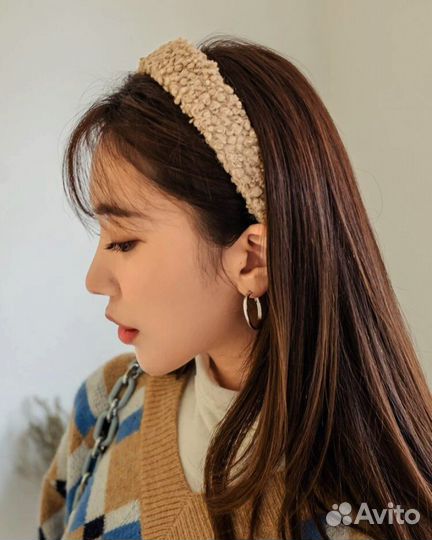 Ободок для волос мягкий