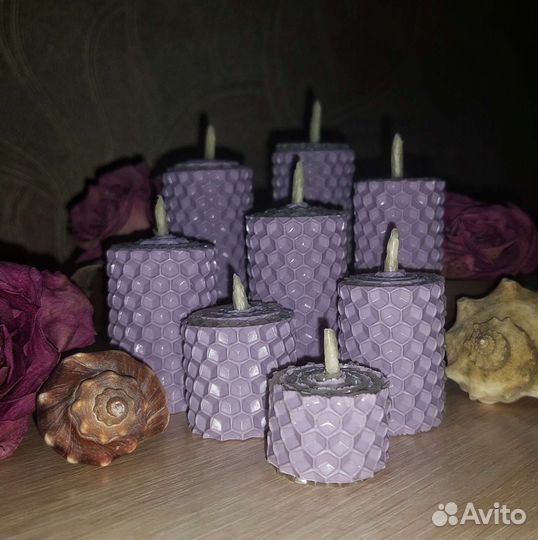 Набор свечей из вощины 