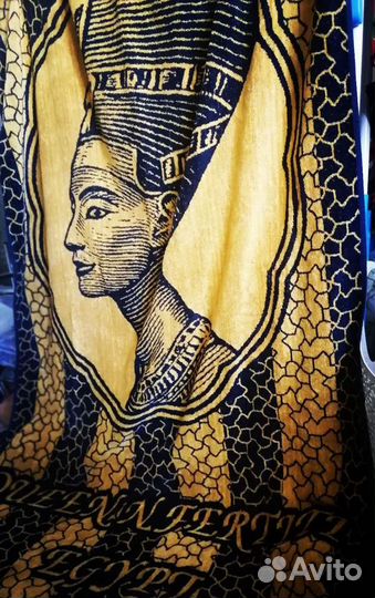 Египетская тема Нефертити Полотенце и Статуэтка