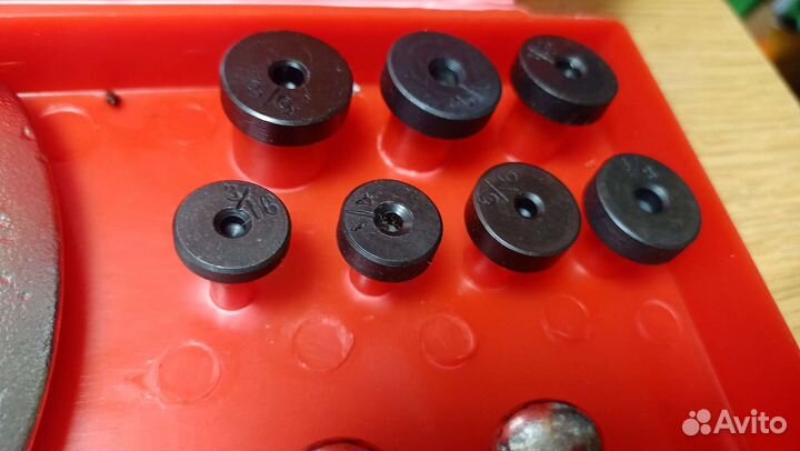 Набор для развальцовки тормозных трубок 9 пр