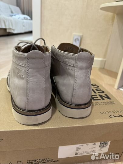 Мужские ботинки clarks