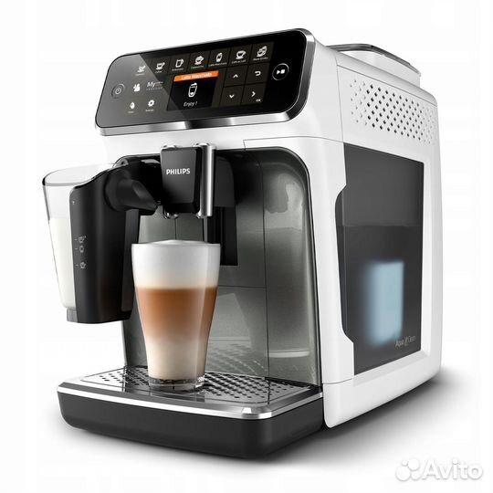Кофемашина Philips LatteGo 4300 series (белая)
