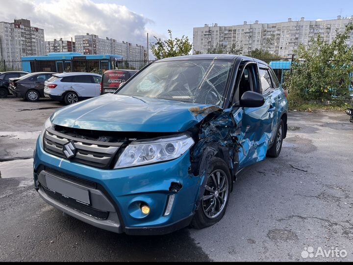 Suzuki Vitara 1.6 AT, 2017, битый, 82 918 км