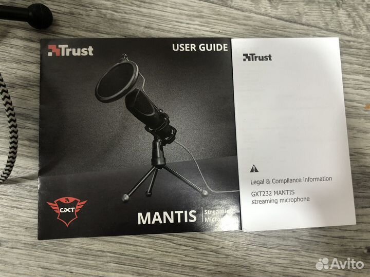 Микрофон для пк Trust GXT 232 Mantis