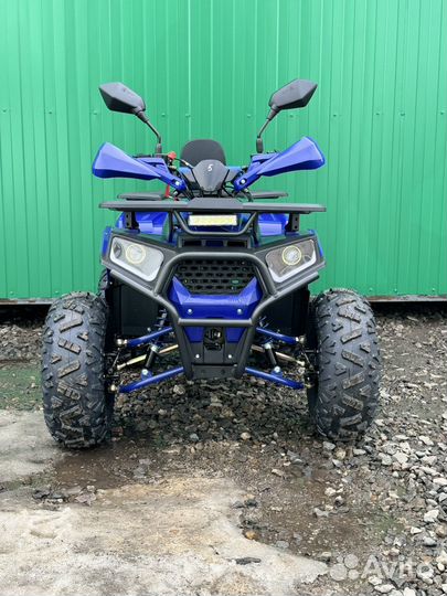 Квадроцикл Armour Pro синий 125 см3