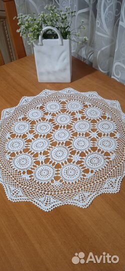 Салфетки вязаные крючком