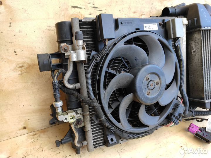 Кассета радиаторов Z17DTR Z17DTJ Astra H Zafira B