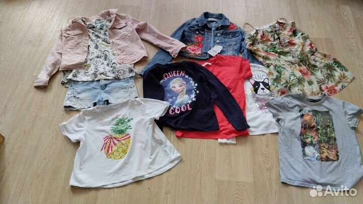 Вещи для девочки 128-134-140. По - отдельности
