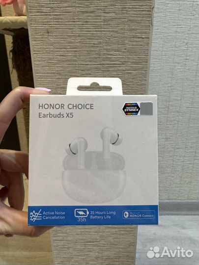 Беспроводные наушники honor earbuds x5