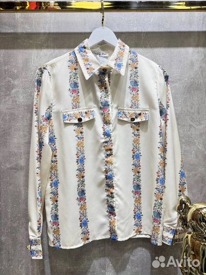 Шелковая Рубашка Dior