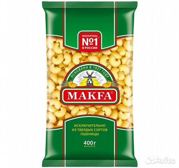 Макаронные изделия Макфа Улитки 400г