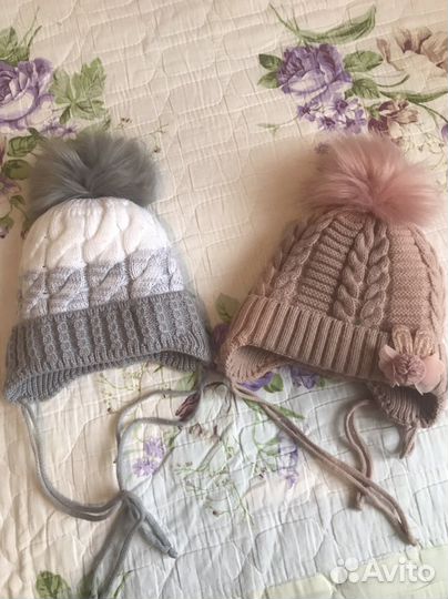 Шапка зимняя для девочки