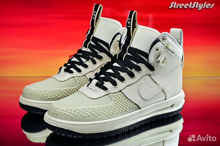 Nike Lunar Force 1 Duckboot 17 Snowy Voyager Beige