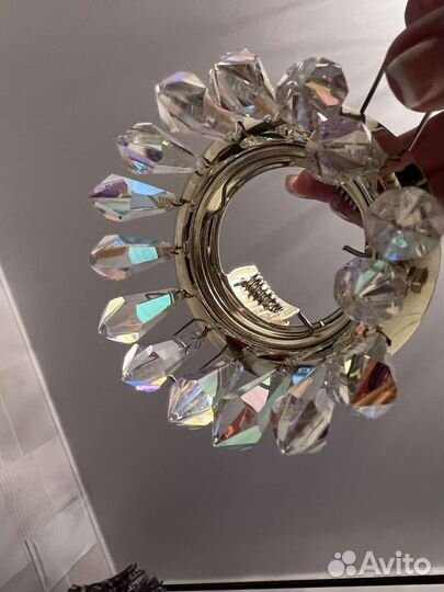 Точечные светильники разные 28шт новые Италия