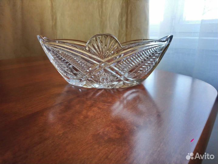 Ваза хрусталь новая