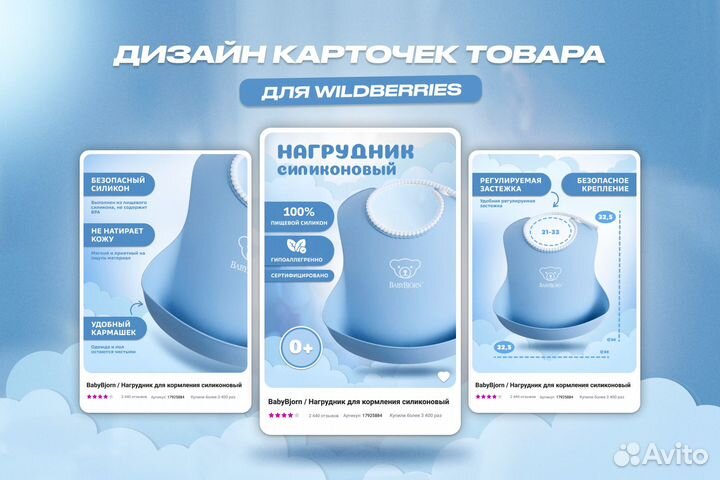 Инфографика для маркетплейсов / Wildberries / Ozon