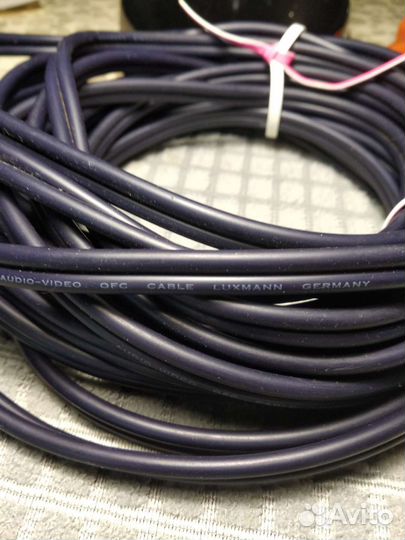Акустический кабель 2 Rca- Jack 3,5 мм
