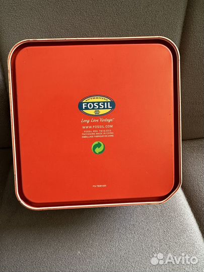 Коробка от часов fossil