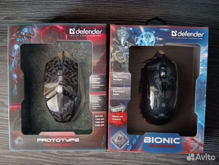 Игровые мышки Defender