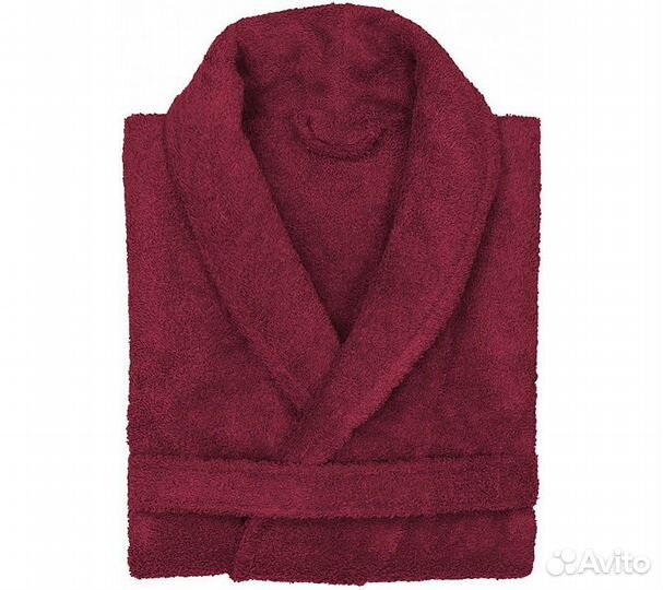 Халат махровый GoodNight 44-46 (M) бордо