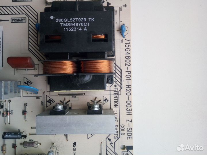 Бп 715G4802-P01-H20-003H Philips 42PFL3606H/60