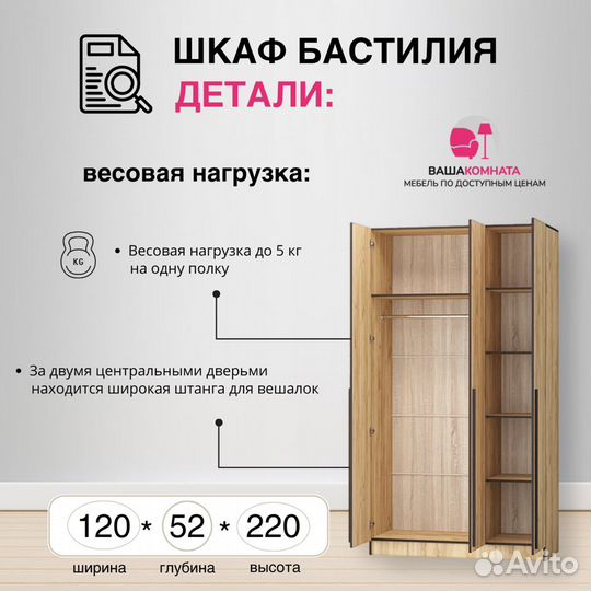 Шкаф Бастилия