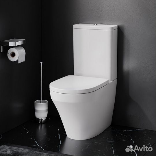 C508607WH Inspire, унитаз-компакт, универсальный