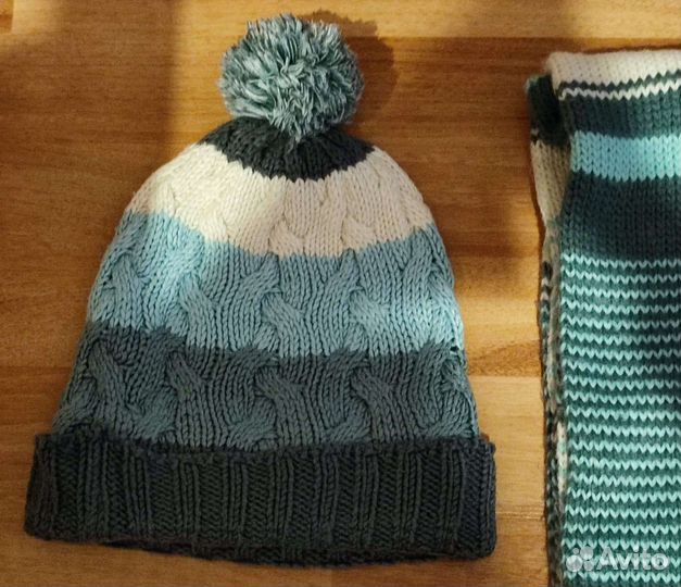 Шарф, шапка и варежки комплект Columbia