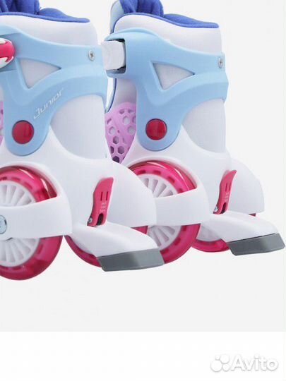 Роликовые коньки детские раздвижные + шлем