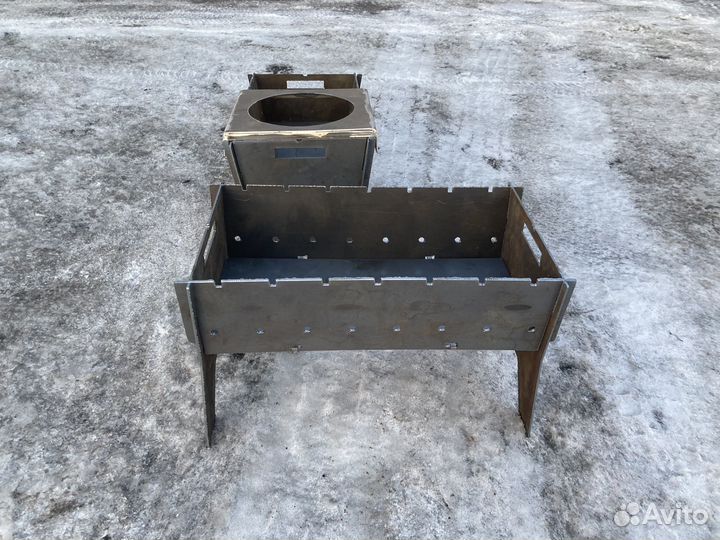 Мангал разборный 3 мм