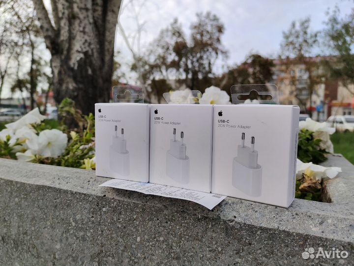 Адаптер apple 20w
