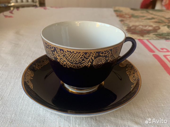 Чашка с блюдцем
