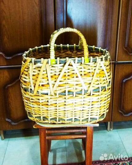 Корзина плетеная