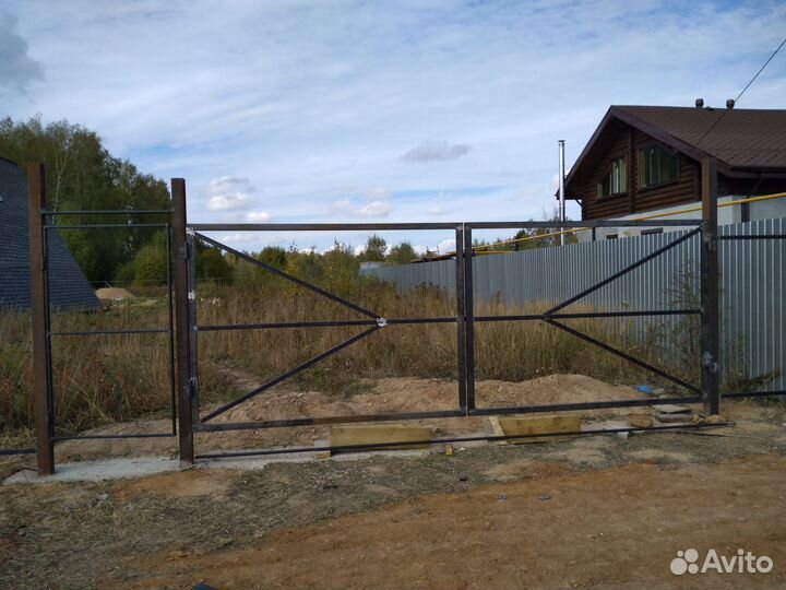 Сварка ворота и калитка