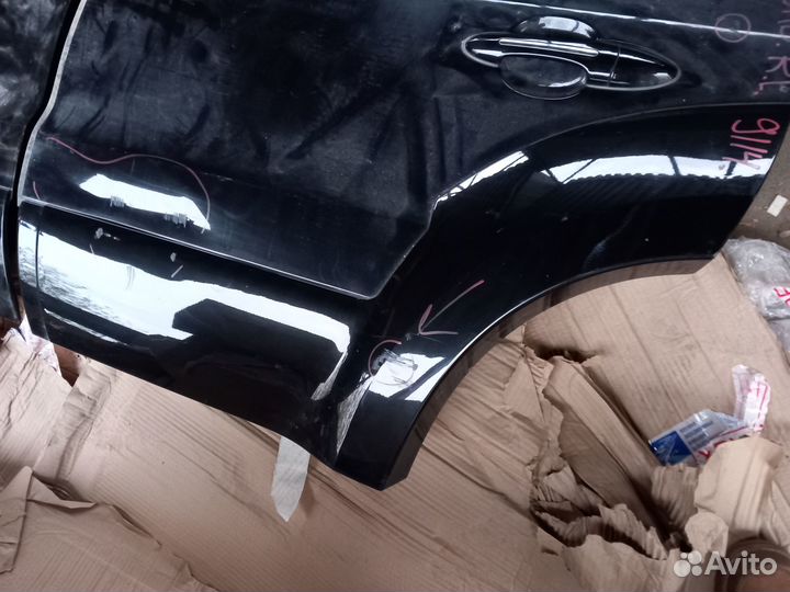 Ford Escape тайванец 2008 накладка двери лев задн