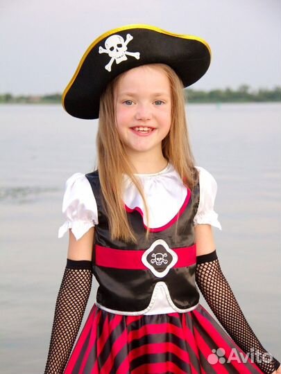 Костюм пиратки для девочки(прокат)