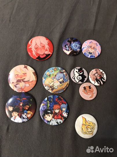 Значки аниме,геншин