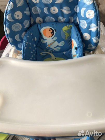 Стульчик для кормления chicco polly