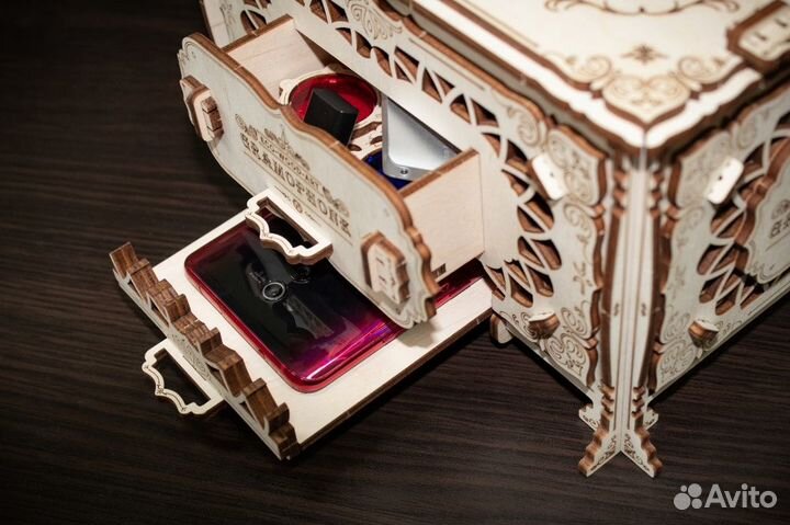 Граммофон Конструктор деревянный 3D EWA