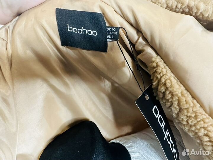 Пальто Тедди от boohoo 42/44