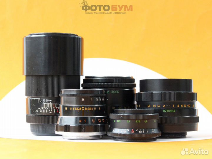 Объективы с резьбой М42